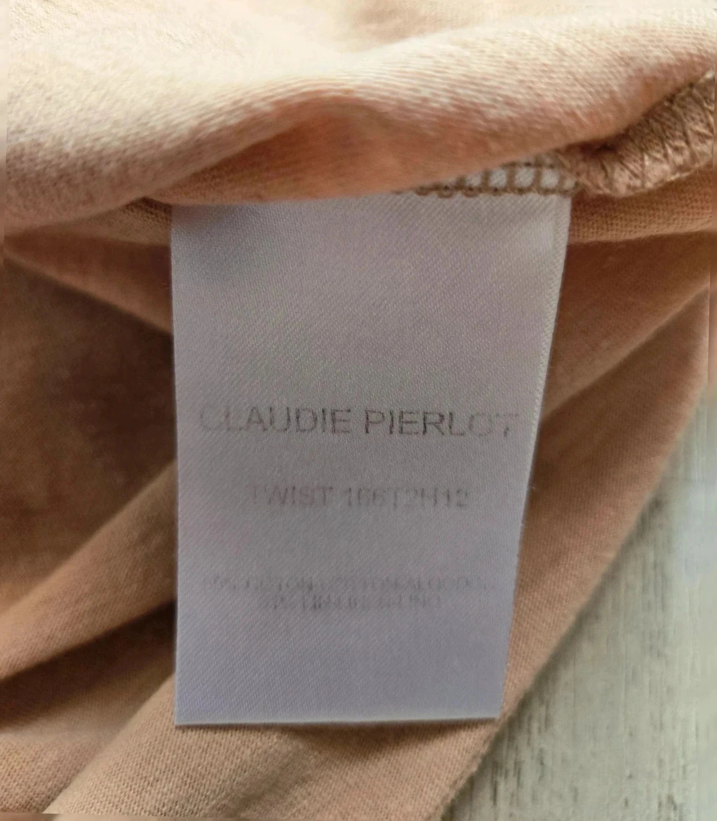 T-shirt elegante e sexy Claudie Pierlot tamanho 40 – photo 4